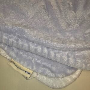 Pottery Barn Kids, double sided grey and white super soft fleece blanket